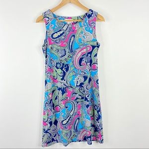 Jude Connally Dress Paisley Beth Sheath Sleeveless